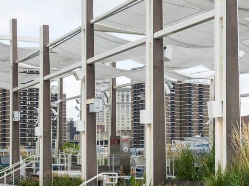 Metal Fabricated Steel Pavilion - Pier 17