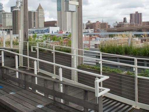 Metal Fabricated Steel Pavilion - Pier 17