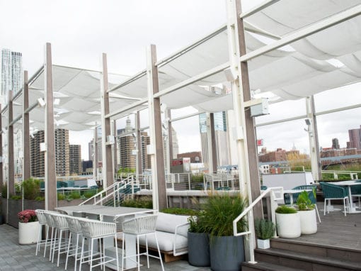 Metal Fabricated Steel Pavilion - Pier 17