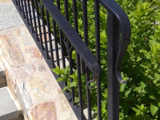 Custom Steel Stair Railings