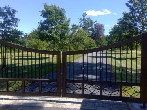 Steel Driveway Gate