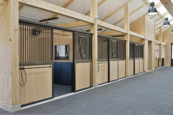 Steel Fabrication Company Tackles Custom Horse Stalls
