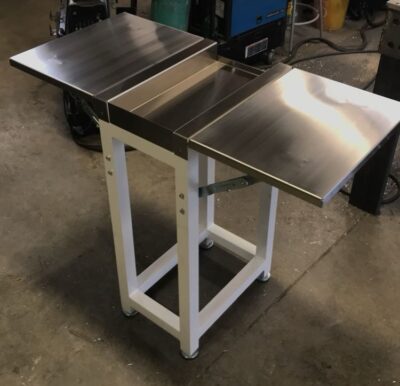 Brushed Stainless Medical Table