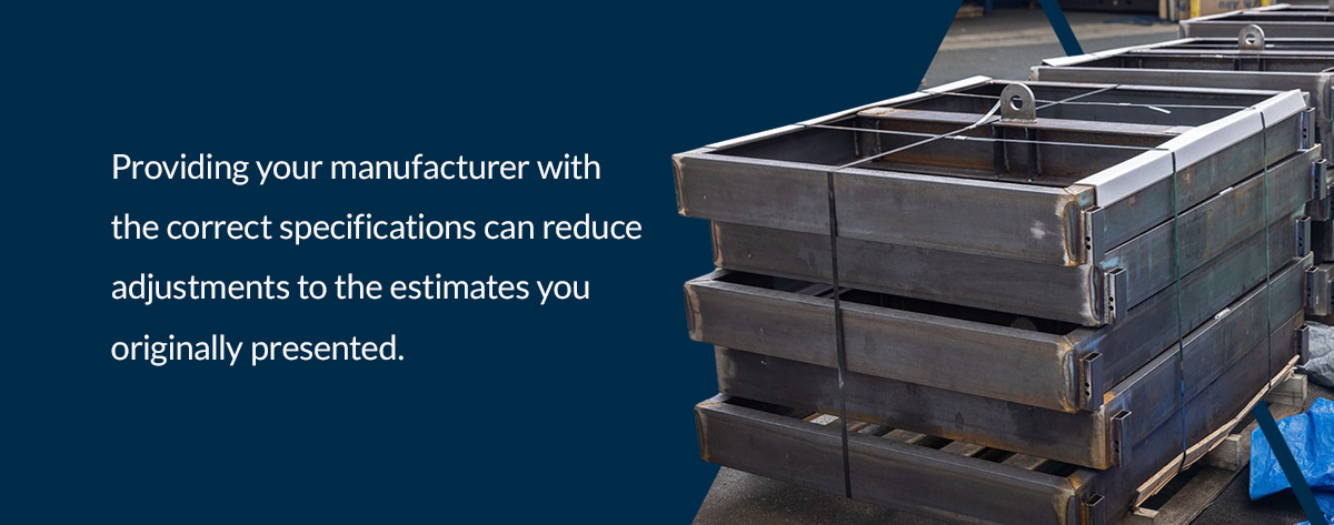 Use Standard-Sized and Appropriate Materials